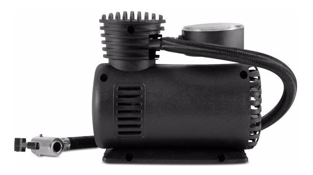 Bomba De Ar 12v Para Encher Pneu Bola Mini Compressor Mercado Livre