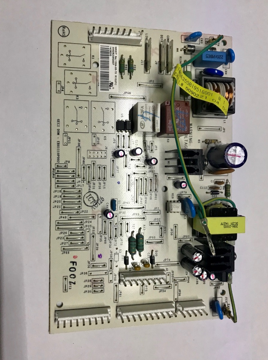 Tarjeta Principal Refrigerador General Electric 200d6235g007 Mercado