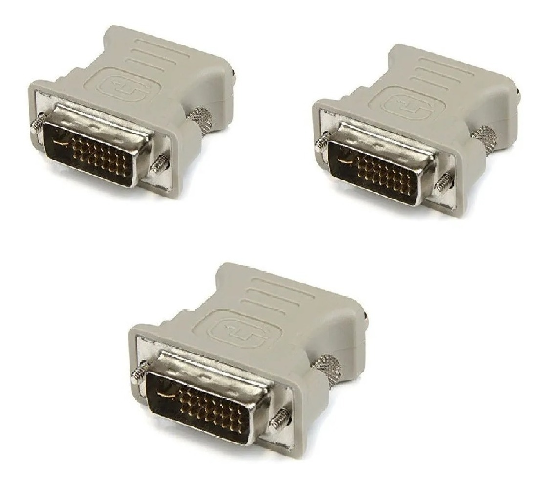 Adaptador Convertidor Dvi 24+5 Pines Macho A Vga Hembra 15 MercadoLibre