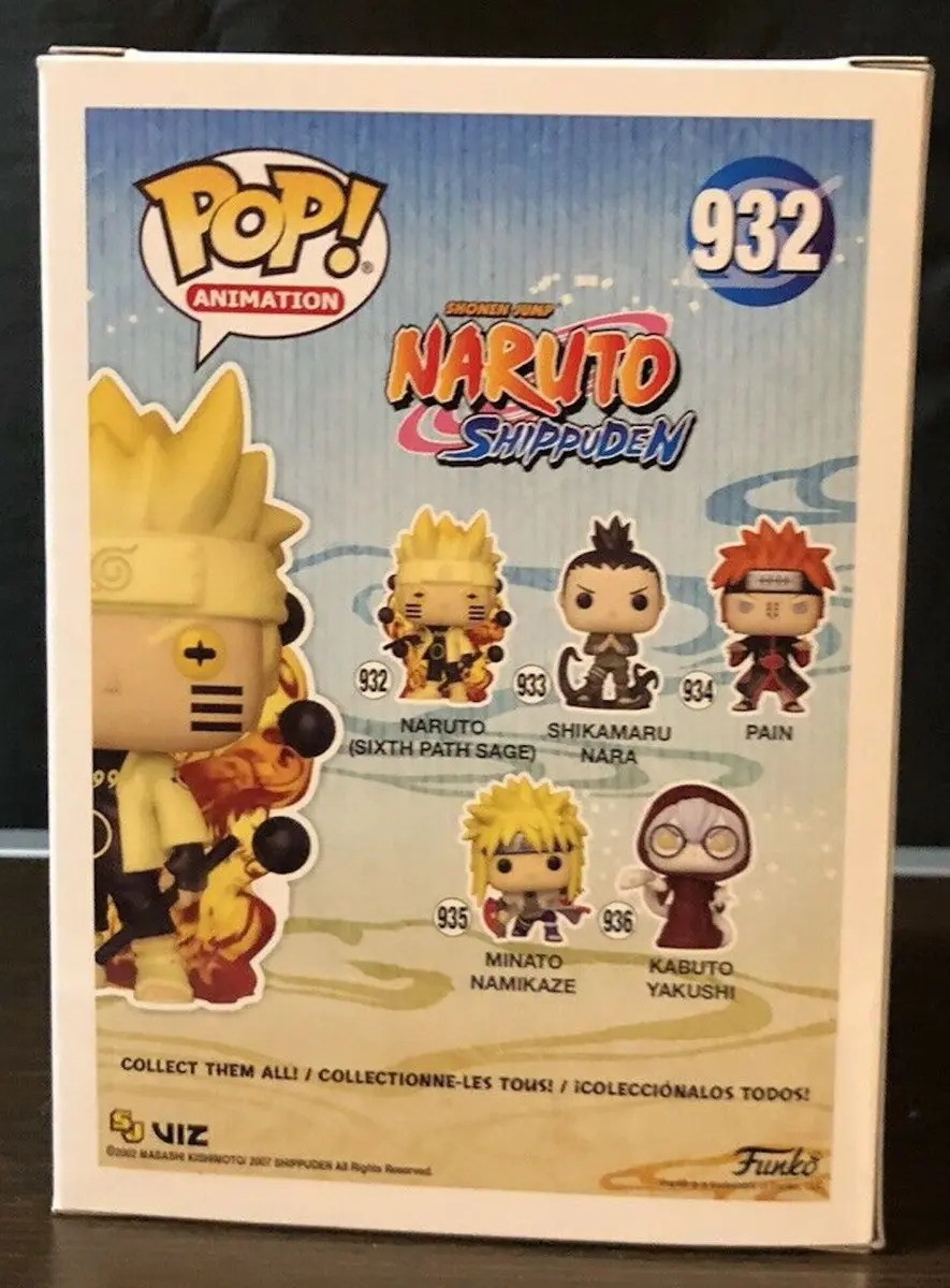 Funko Pop! Naruto Shippuden Naruto Sixth Path Sage 932 Mercado Libre