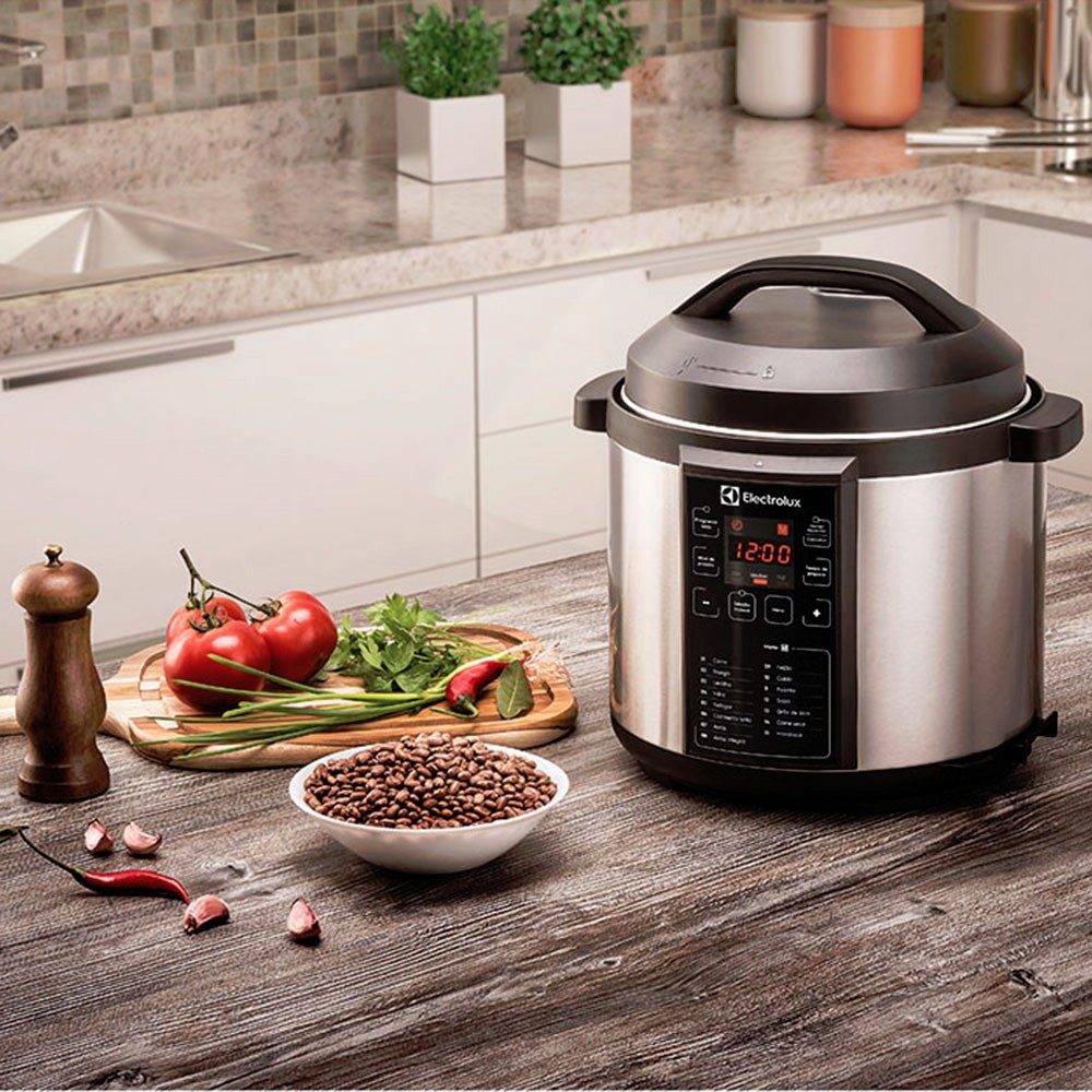 Panela De Pressão Elétrica Electrolux 6 Litros Pcc20 110v Mercado Livre