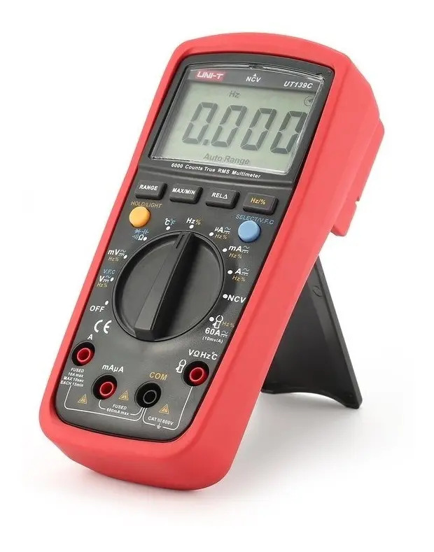 Multimetro Digital Unit Ut139c, True Rms, Ncv, Auto Rango Mercado Libre