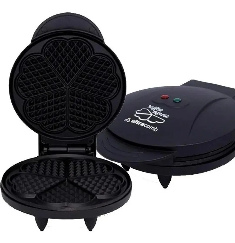 Waflera Eléctrica Wm2900 Forma De Corazon 850w Lj Mercado