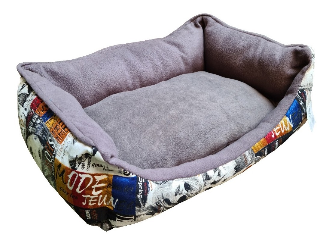 Cama De Perro Lujo Suave Medianos Grandes 70x50x23 Mascotas Mercado Libre