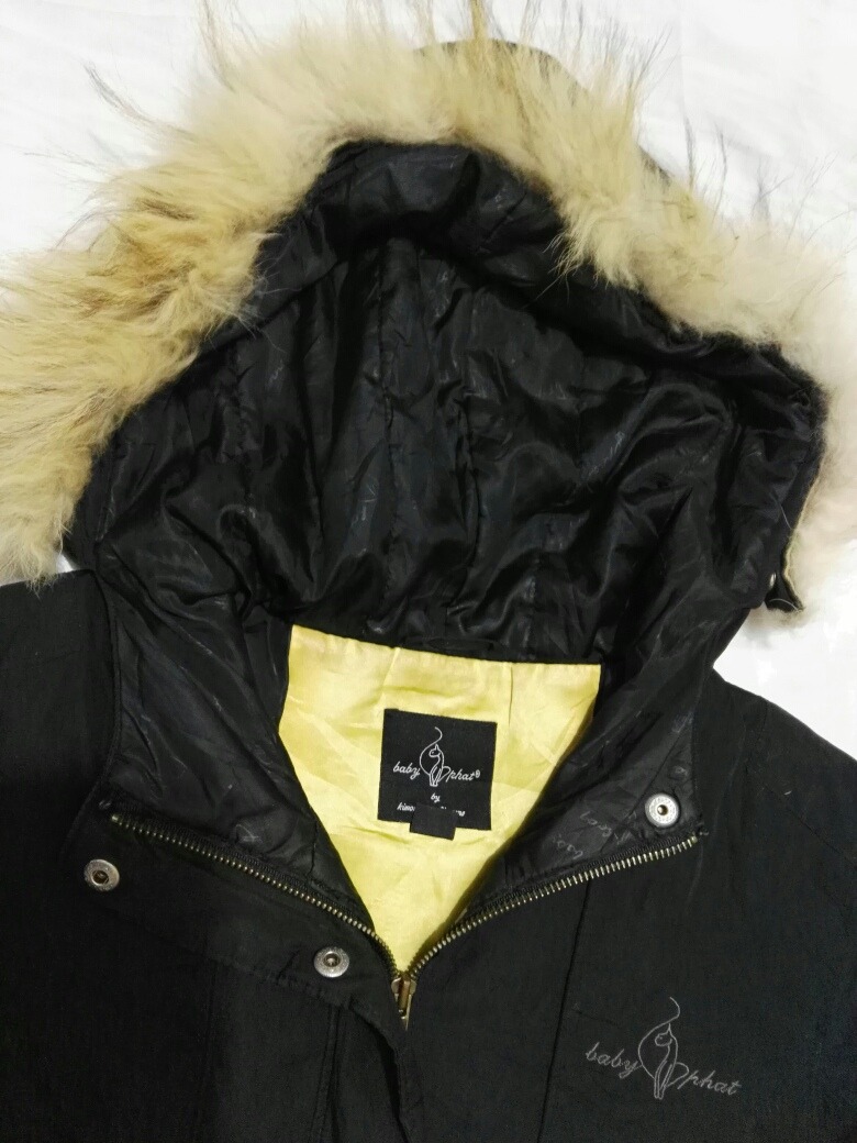 Baby Phat Chamarra Mujer Negra Capucha Mercado Libre