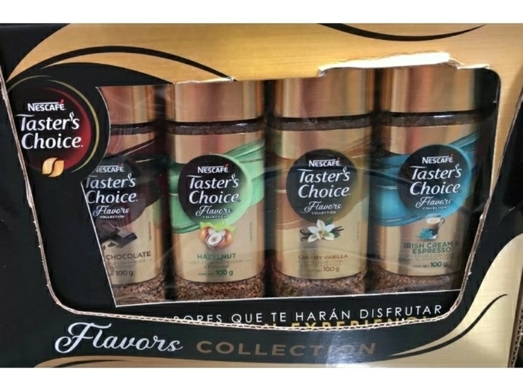 Colección Taster's Choice Cafe Soluble 4 Piezas Mercado Libre