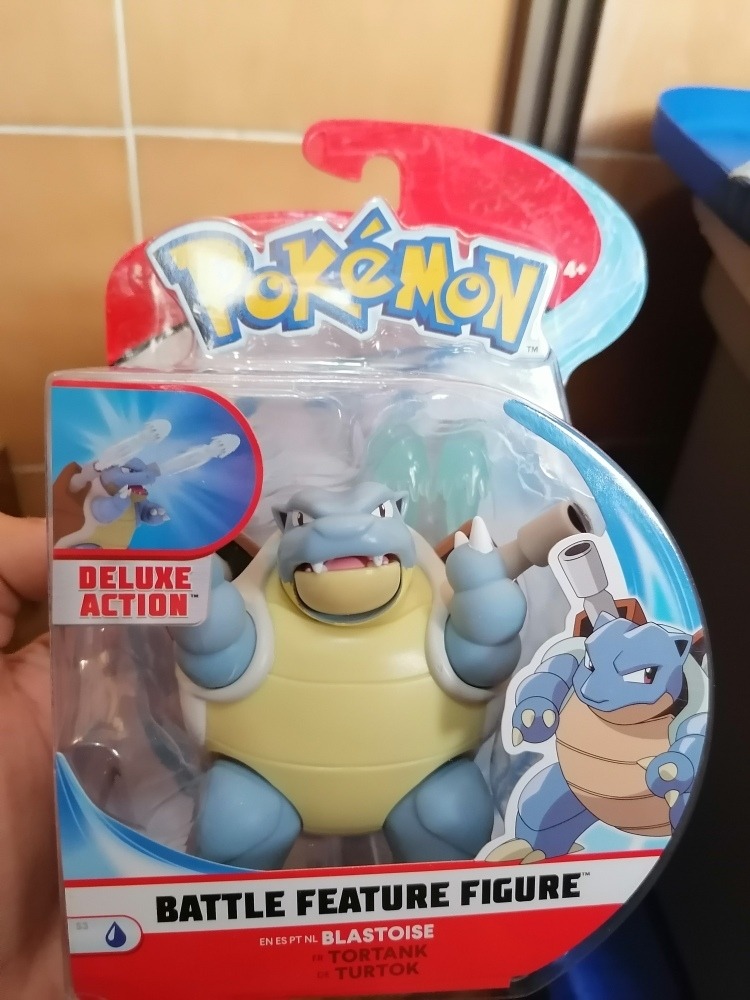 Figura Blastoise Deluxe Action Pokémon Mercado Libre