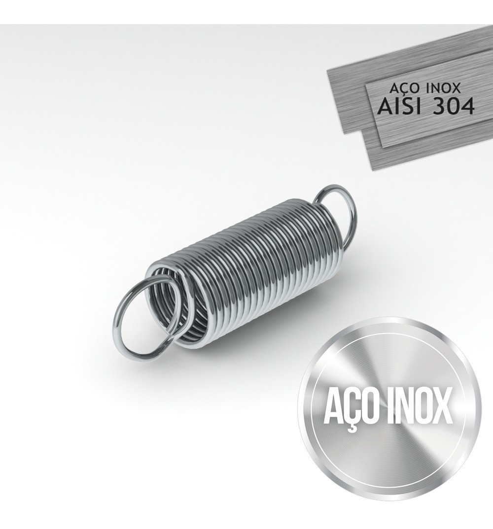 50 Molas Inox Em Aço Inoxidavel P Cerca Elétrica + Brinde Mercado Livre