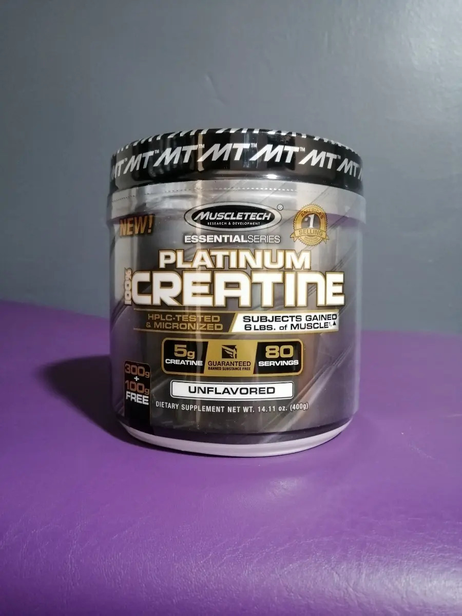 Creatina Muscletech Platinum 400 Gr Mercado Libre