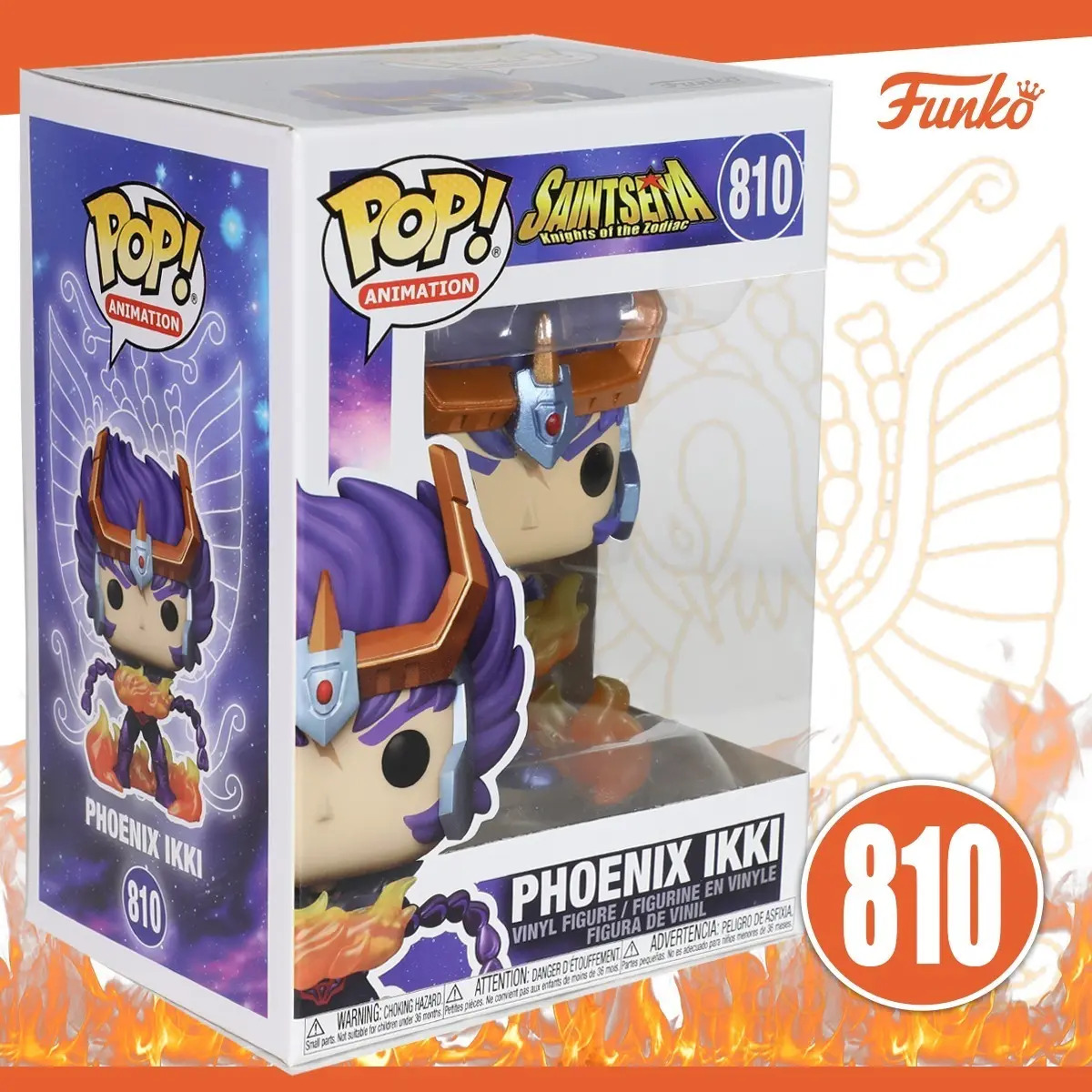 Funko Pop Caballeros Del Zodiaco Ikki Fenix Saint Seiya 810 Mercado