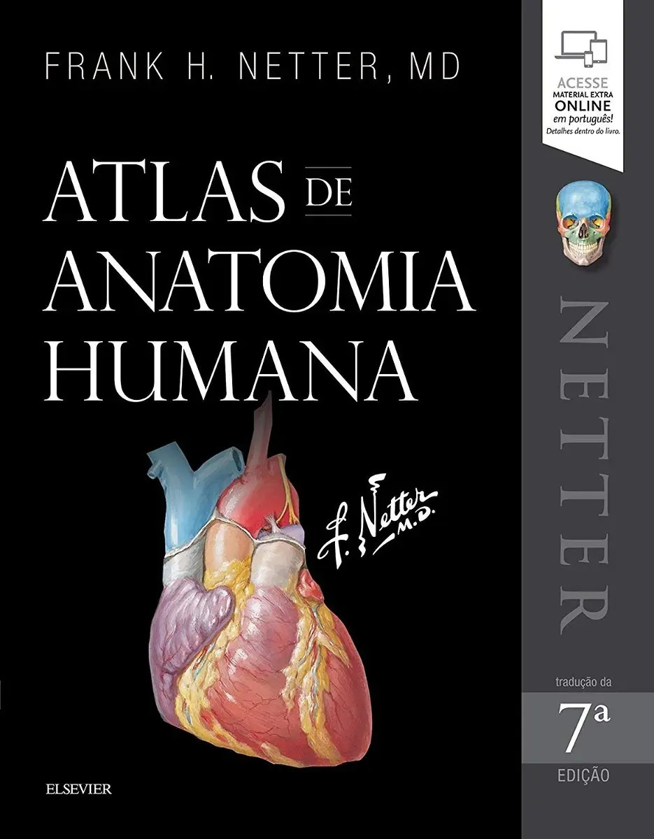 Atlas De Anatomia Netter 7 Edição Novo Envio Rápido Mercado Livre