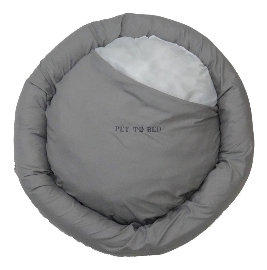 Cama Para Mascota Gde Lux Funda Removible Lavado Fácil Mercado Libre