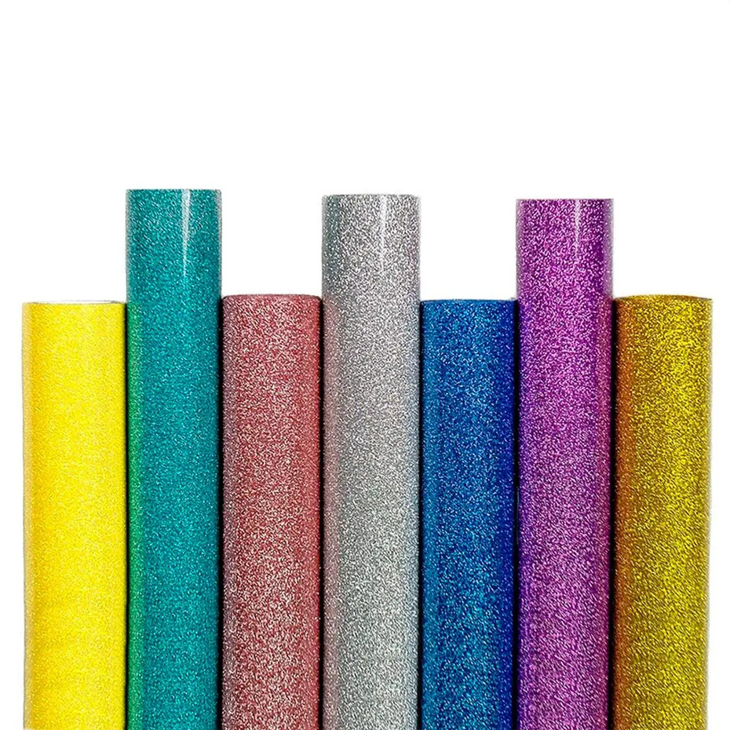 Vinil Textil Glitter Varios Colores 1m. X 50cm. Ancho Mercado Libre