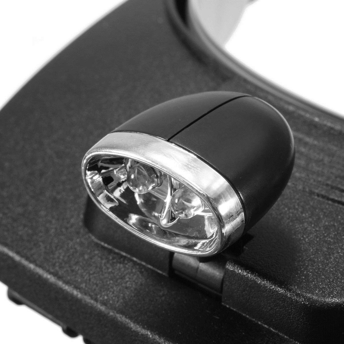 Lentes Lupa 4 Aumentos Luz Led Para Trabajos De Precisión Mercado Libre