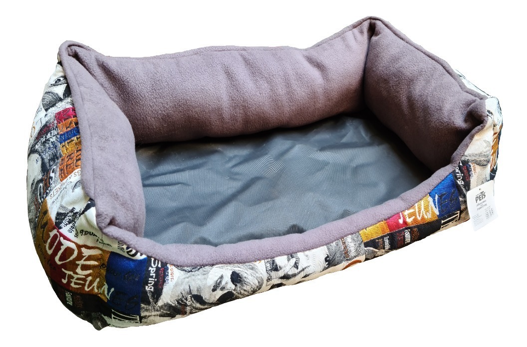 Cama De Perro Lujo Suave Medianos Grandes 70x50x23 Mascotas Mercado Libre