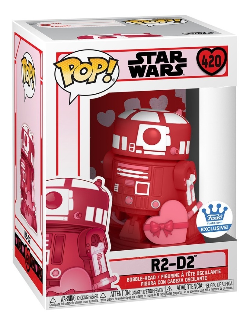 Funko Pop Star Wars Valentines Dayr2d2 Exclusivo Mercado