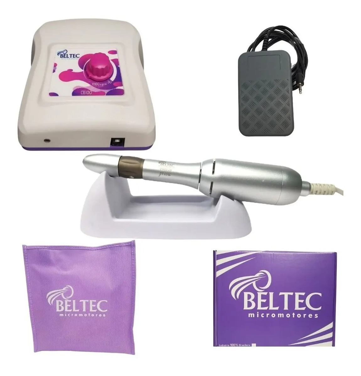 Motor Eletrico Lixadeira Pra Unha Gel Lb 100 Beltec Mercado Livre