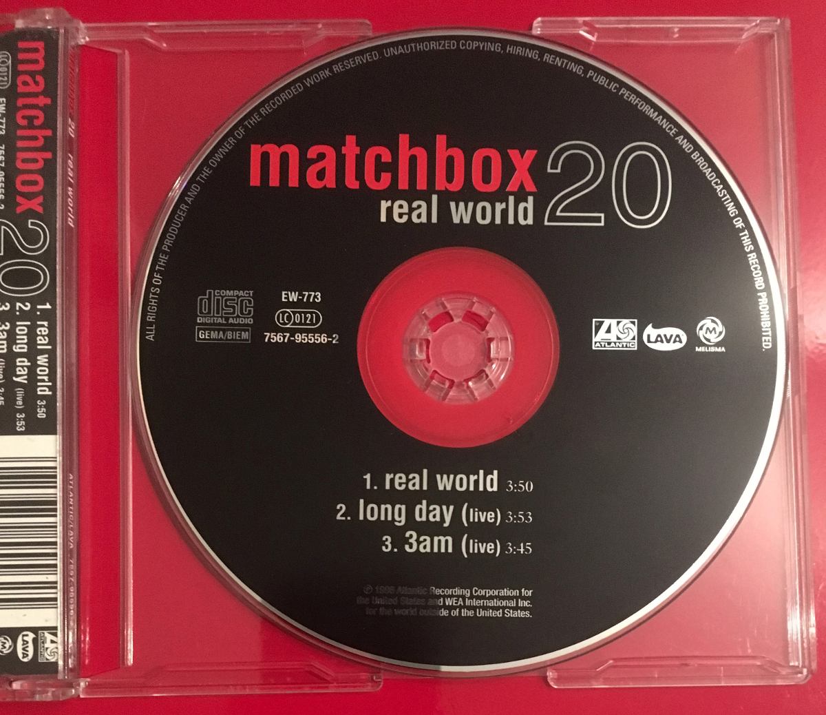 Cd Single Matchbox 20 Real World Mercado Livre