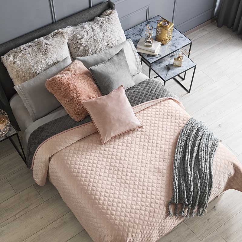 Cobertor Austral Velvet Rosa Matrimonial Xl Envío gratis