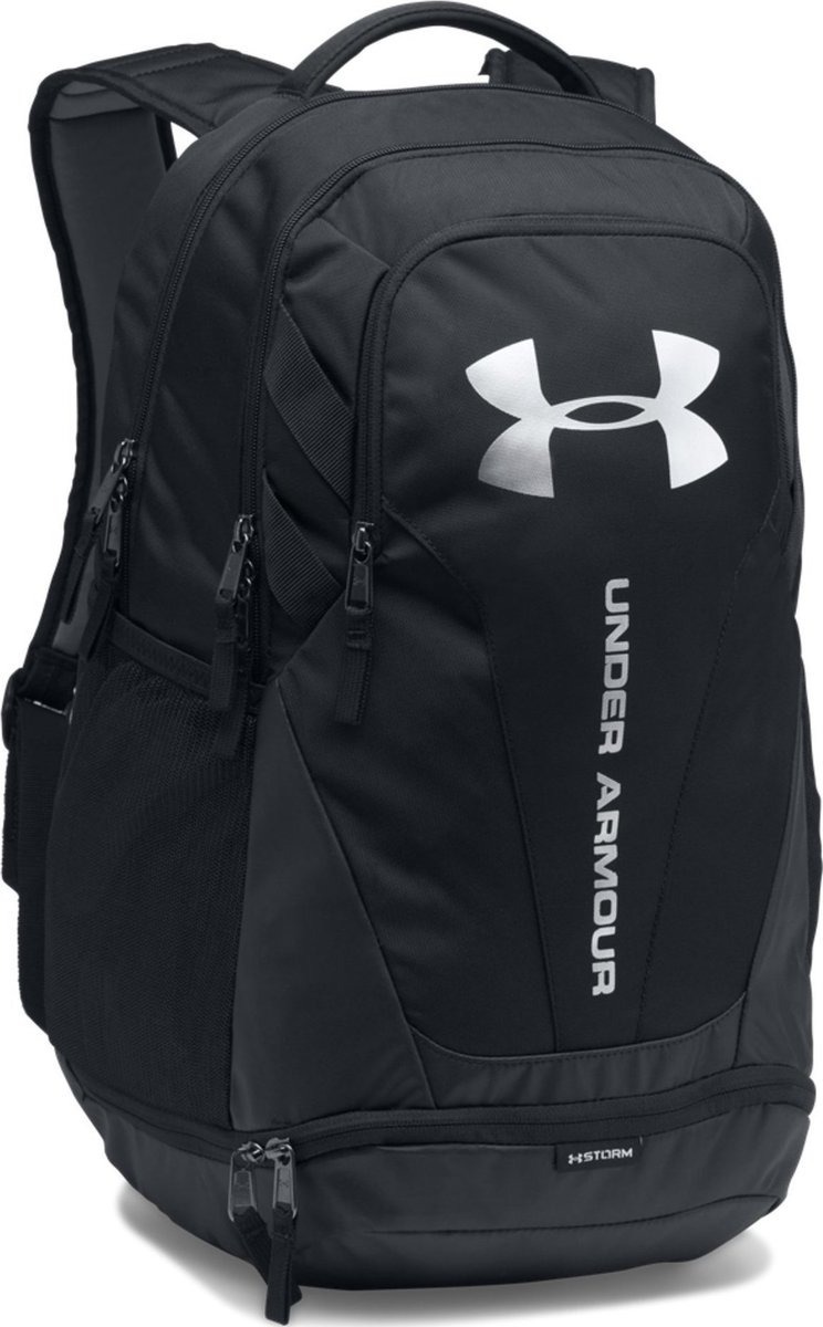 Mochila Under Armour Hustle 3.0 Negro / Plata Original Mercado Libre