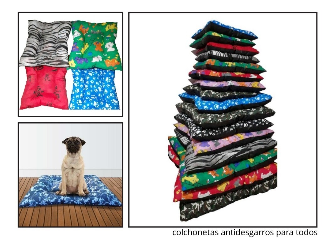 Colchon Cama Mascota Algodon Reforzado 55x65 Mercado Libre