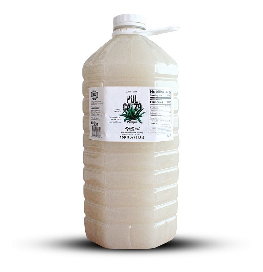 Pulque Natural Blanco Garrafa De 5lts Mercado Libre