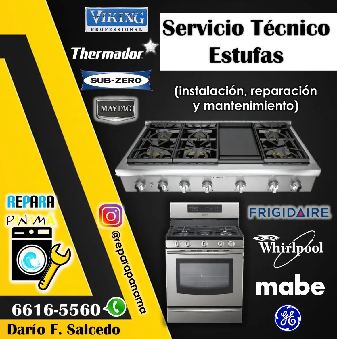 Reparación De Estufas (eléctricas Y A Gas) Mercado Libre