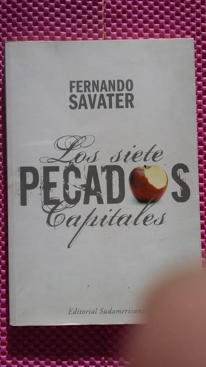 Libro Los Siete Pecados Capitales Fernando Savater Mercado Libre