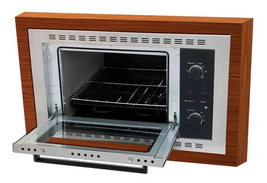 Forno Elétrico De Embutir Nardelli N450 Black 45l Mercado Livre