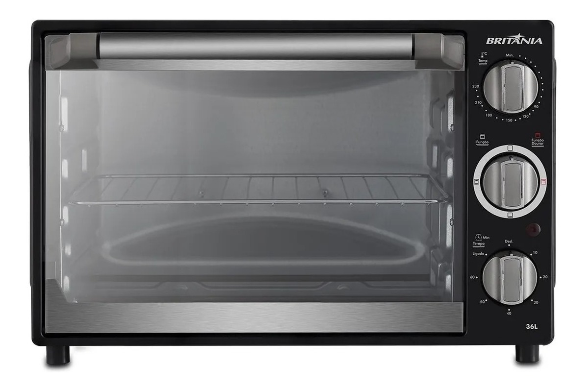 Forno De Bancada Elétrico Britânia Bfe36p 36l Prata 220v Mercado Livre