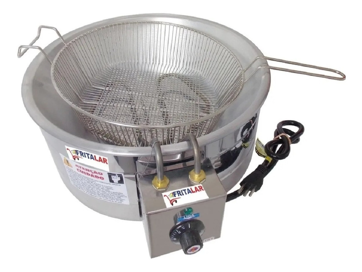 Fritadeira Elétrica Fritador Alumínio 7 Litros 220v 2062 Mercado Livre