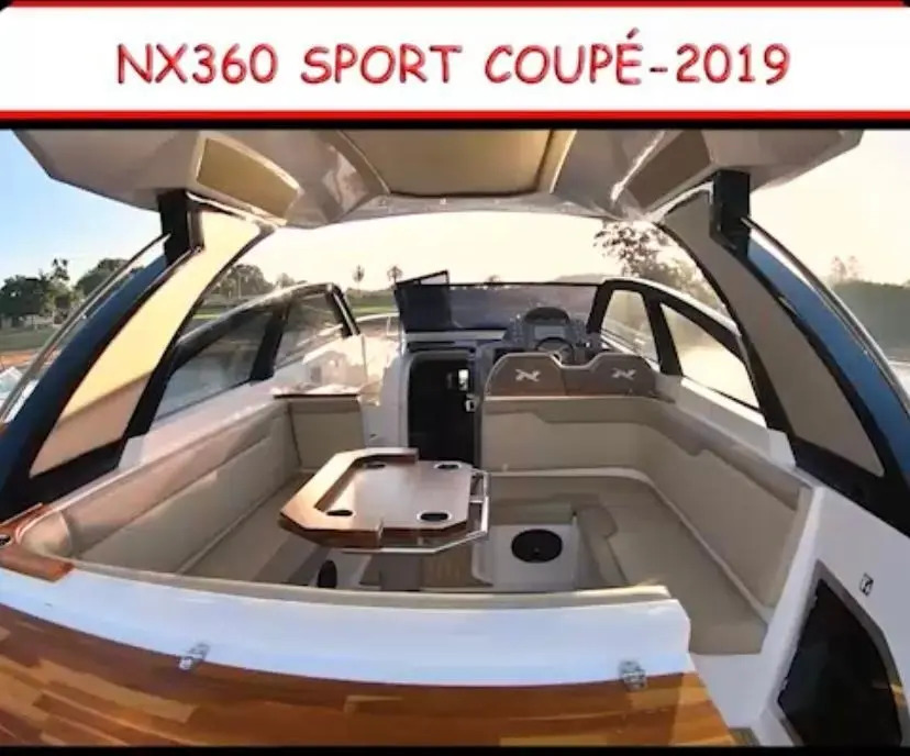 Lancha Nx 360 Sport Coupe 2019 Ñ Cimitarra Sessa Mercado Livre