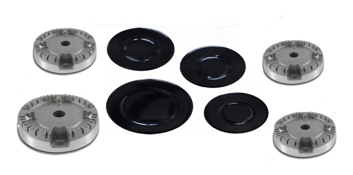 Espalhador + Difusor P/ Fogão Cooktop Fischer 4 Bocas Frete grátis