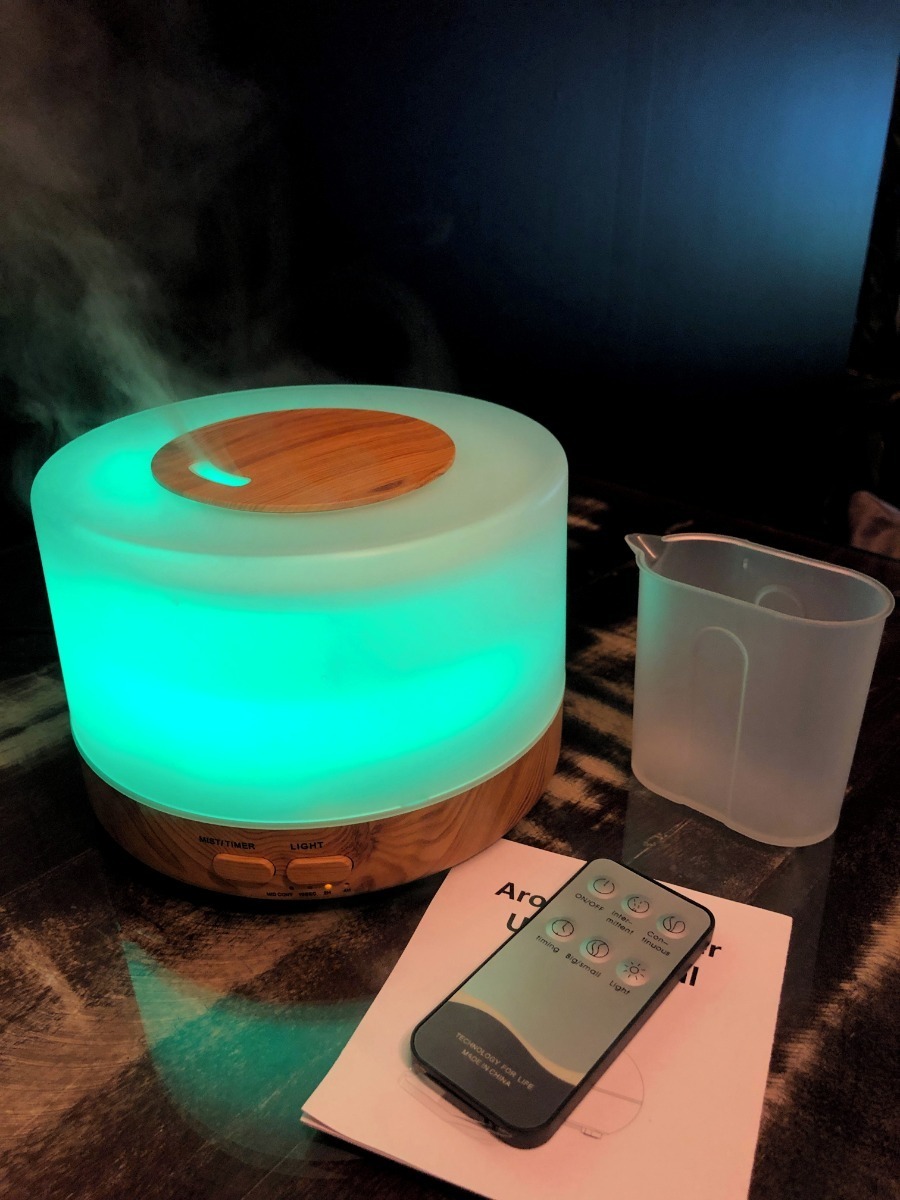 Difusor De Oleos Essenciais Eletrico 500ml Controle Remoto Mercado Livre