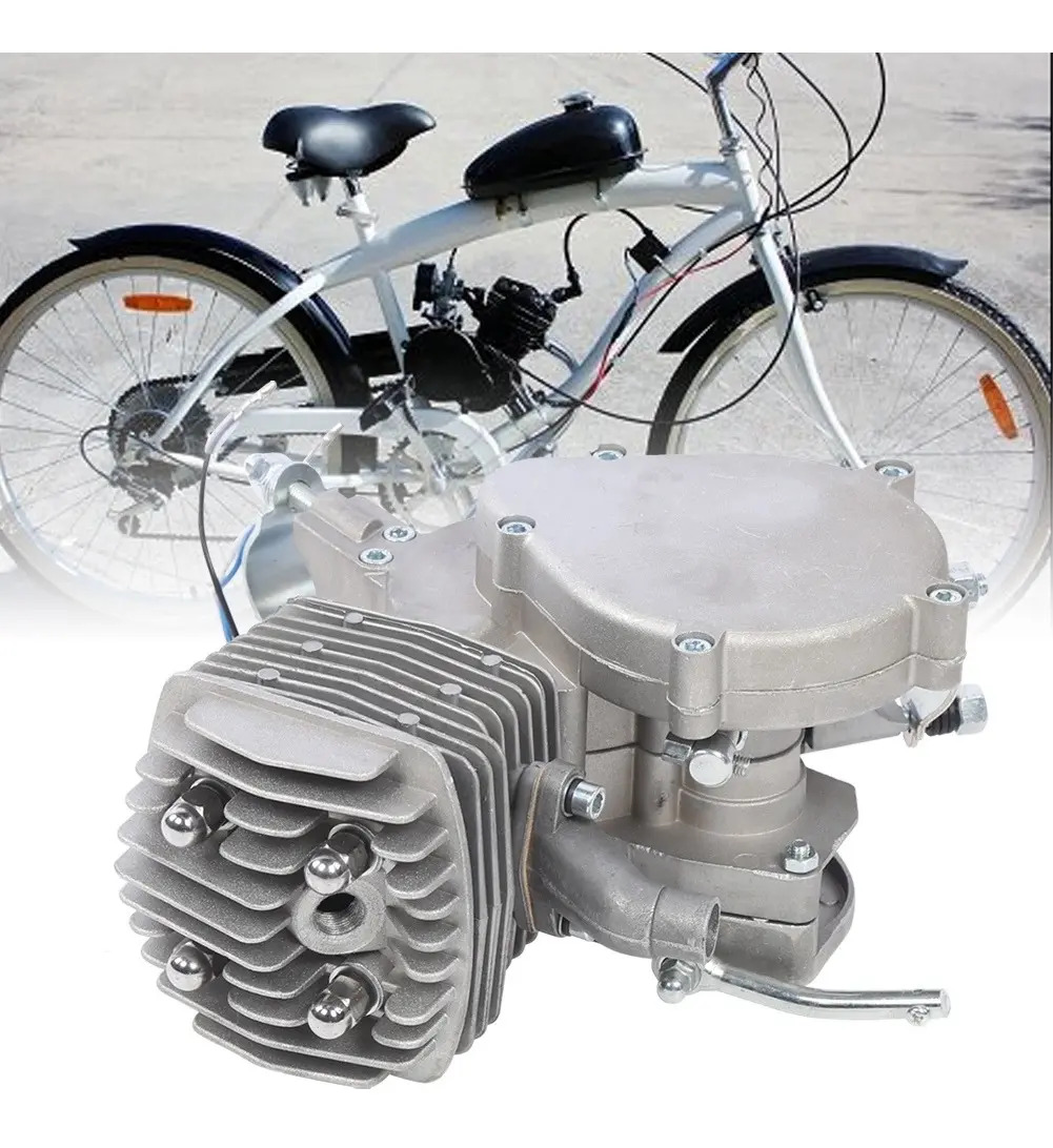 Motor De Bicicleta Eléctrica 80cc De 2 Tiempos De Gasolina M Mercado