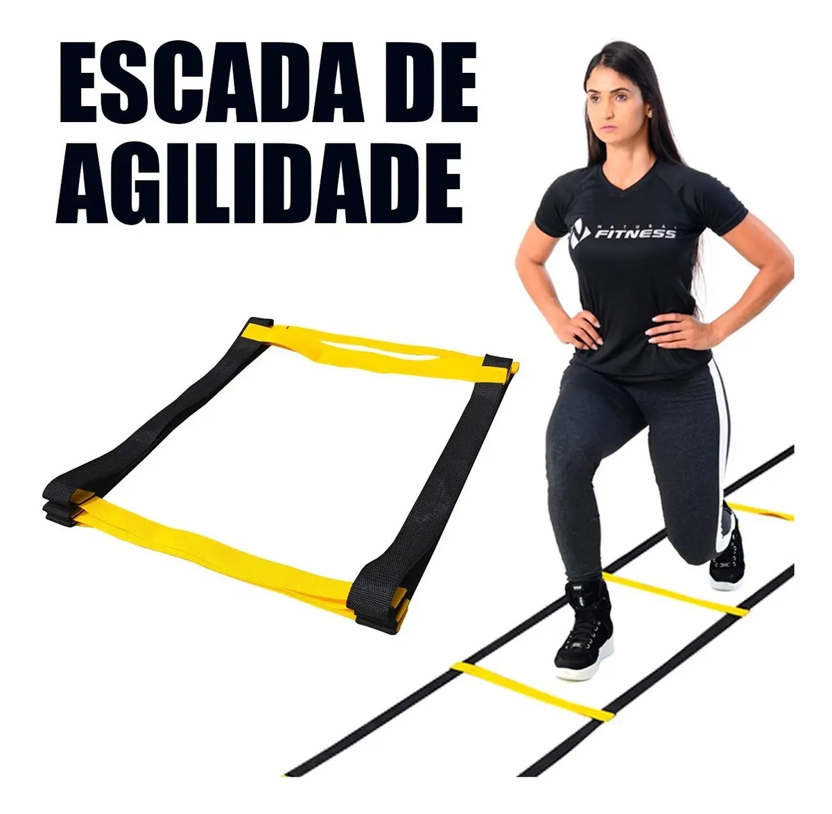 Escada De Agilidade Treinamento 10 Degraus 5 Mts Mercado Livre
