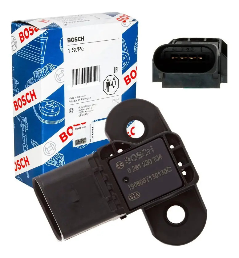 Sensor Presion Absoluta Map Volkswagen Bora 2.5l L5 2009 Mercado Libre