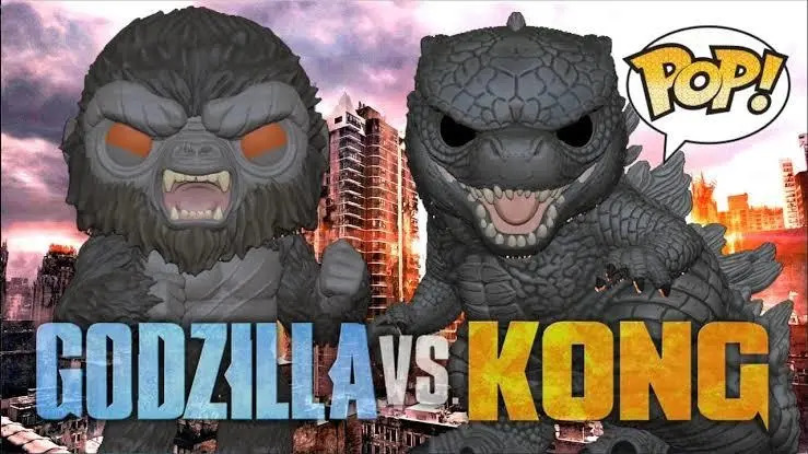 Funko Pop 10 Super Sized Godzilla1015 Vs Kong1016 Pareja Mercado Libre