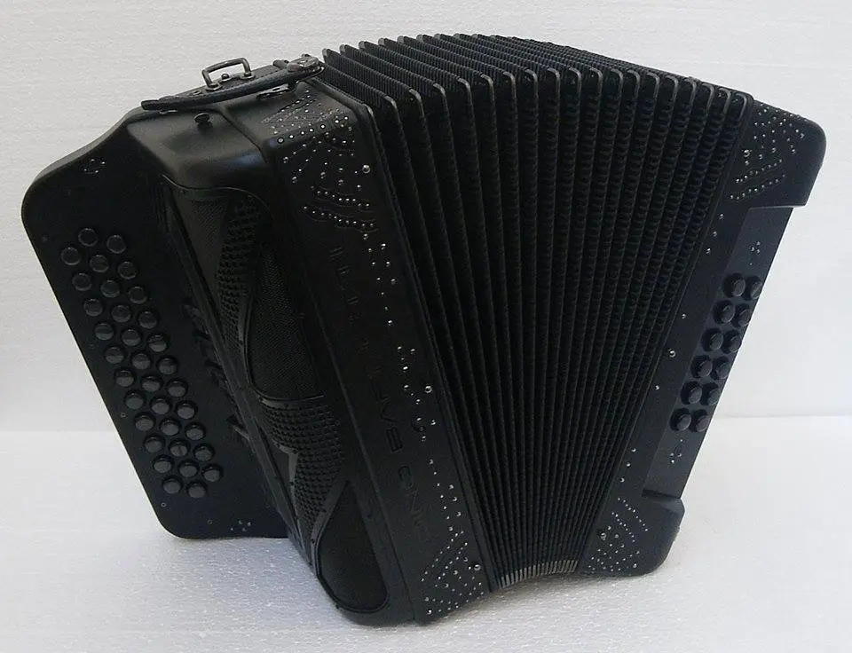 Acordeon Dino Baffetti Latino Iiis Negro Mercado Libre