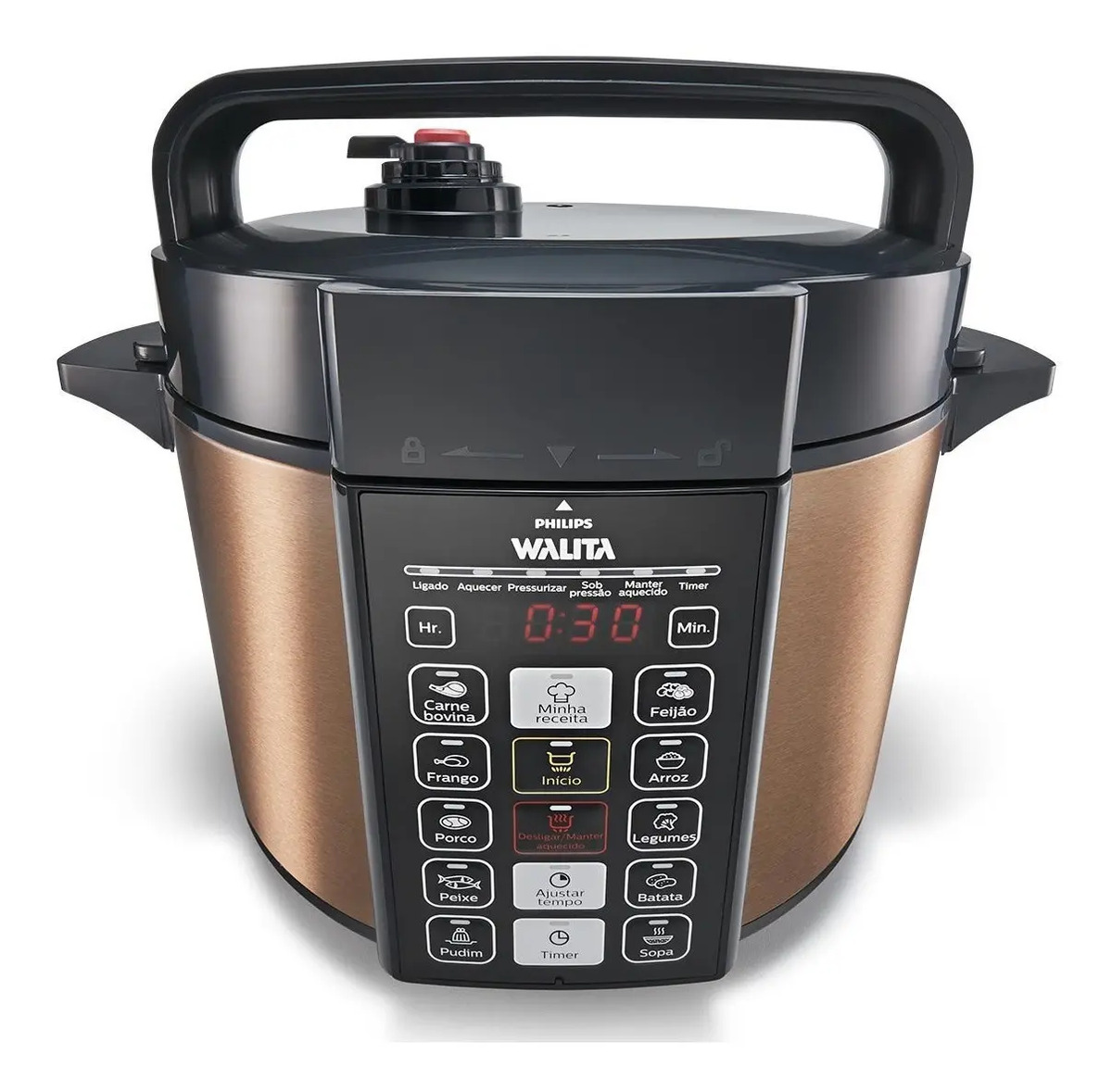 Panela De Pressão Elétrica Viva Digital Philips Walita 127 Mercado