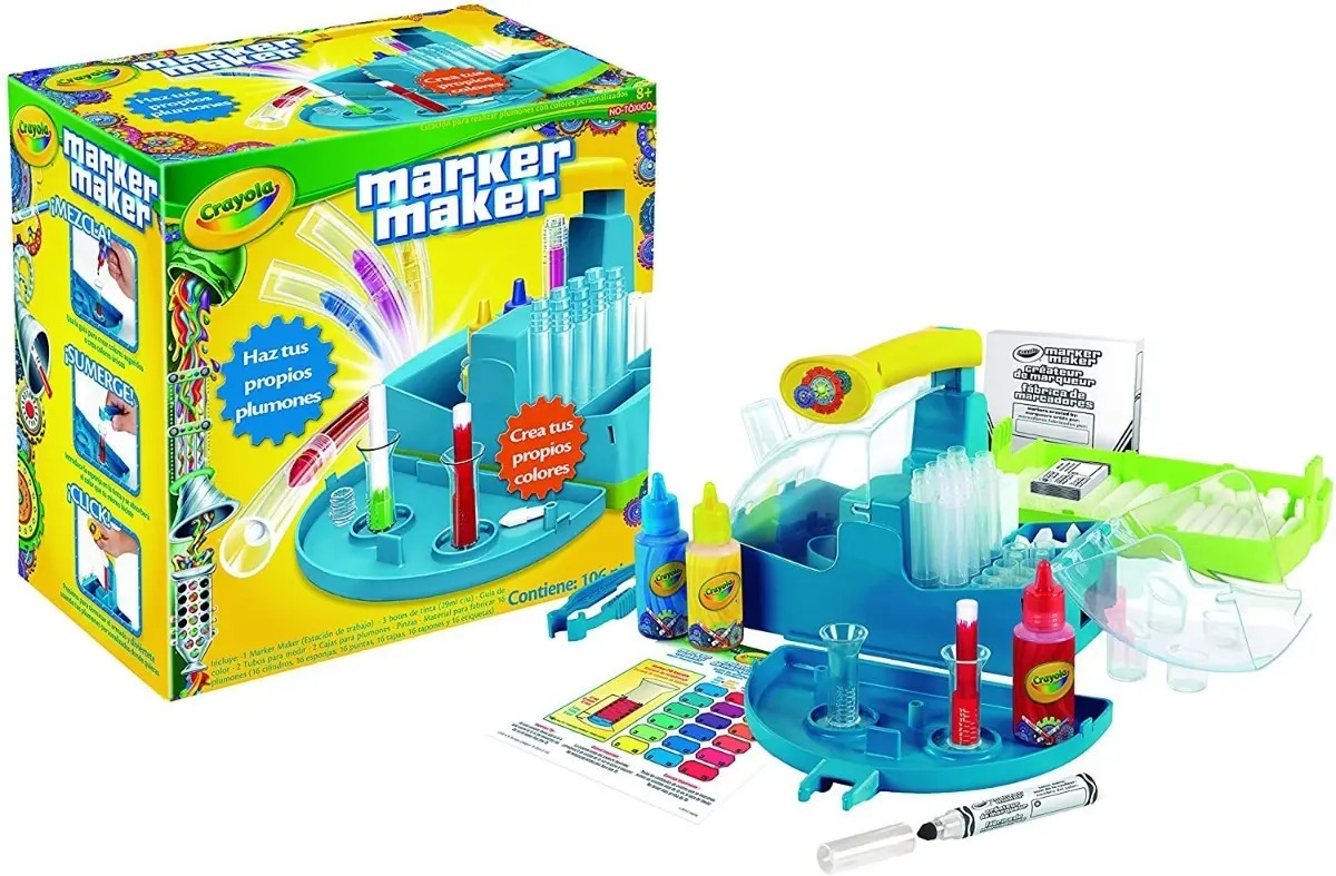 Crayola Marker Maker Fabrica De Plumones Marcadores 106p Mercado Libre