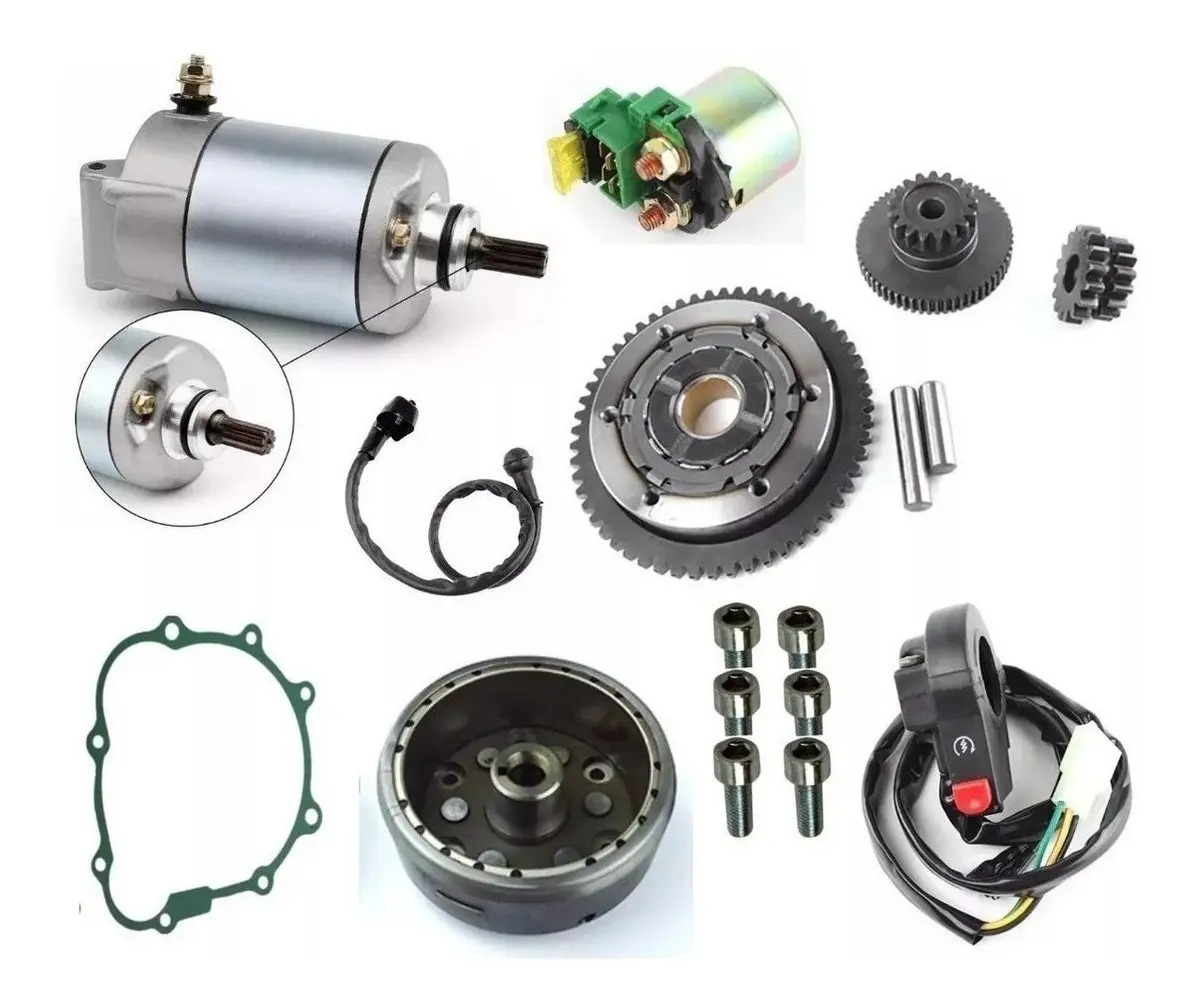 Kit Partida Elétrica Cg125/20022008 Ks Fan Job Cargo S/ Bot Mercado