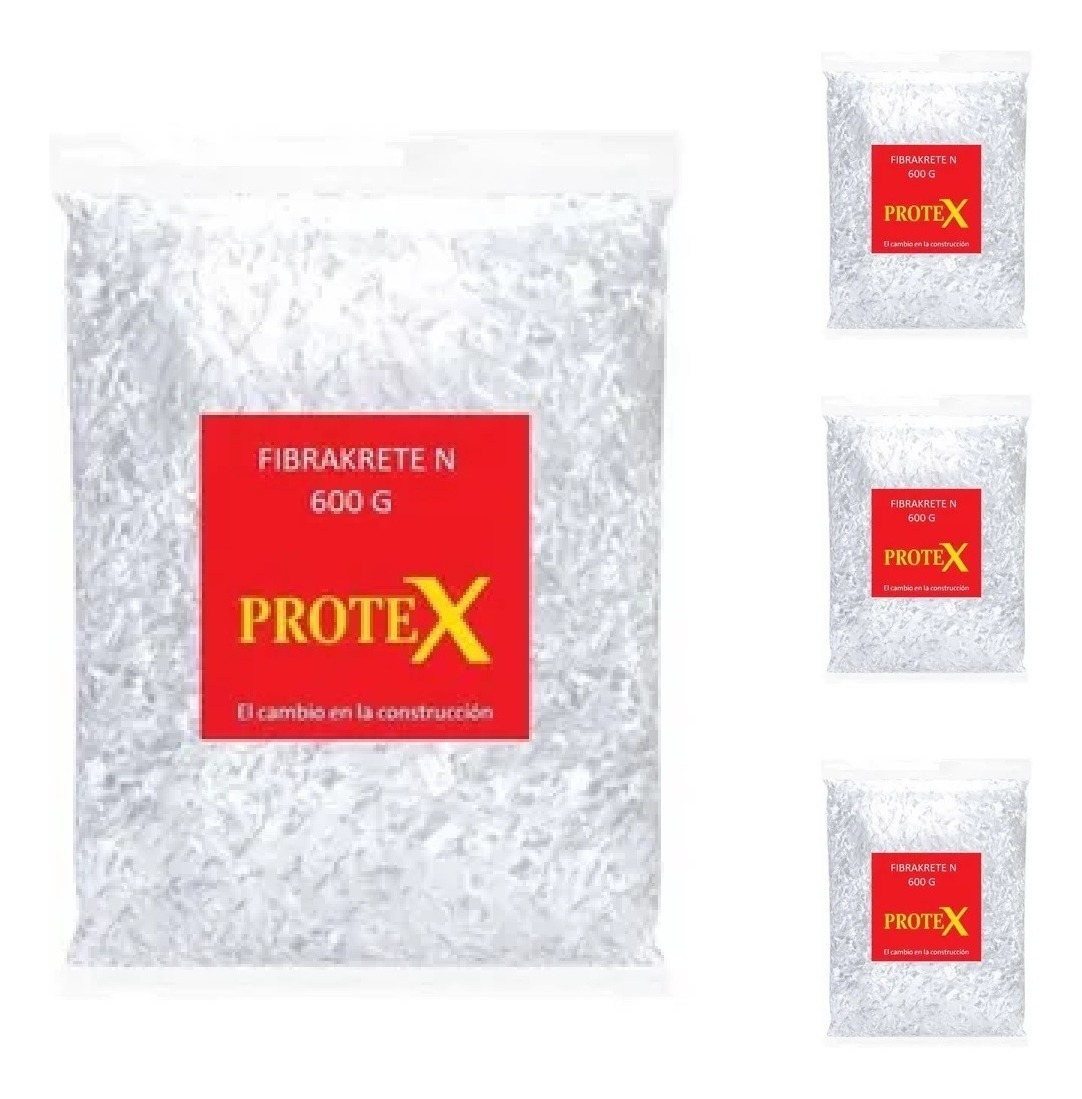 Fibrakrete N Fibras De Nylon Para Hormigón Y Morteros 600gr Mercado Libre