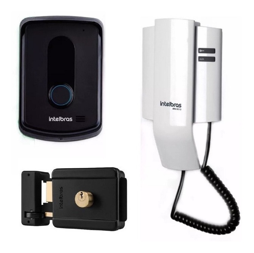 Interfone Ipr 8010 Com Fechadura Fx 500 Intelbras Mercado Livre