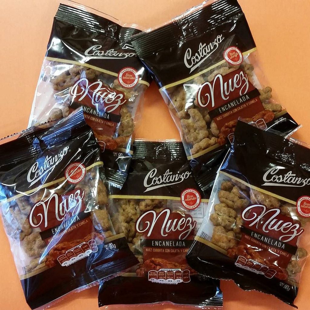 Nuez Encanelada Costanzo Empacada 990 Gramos Od.st Envío gratis