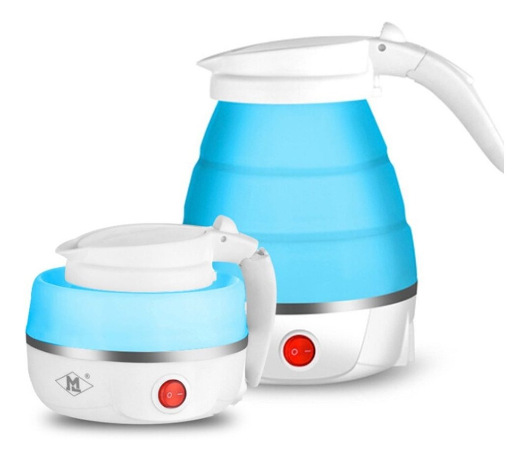 Gato Viagem Dobrável Chaleira Elétrica Home Silicone Mini Pe Mercado