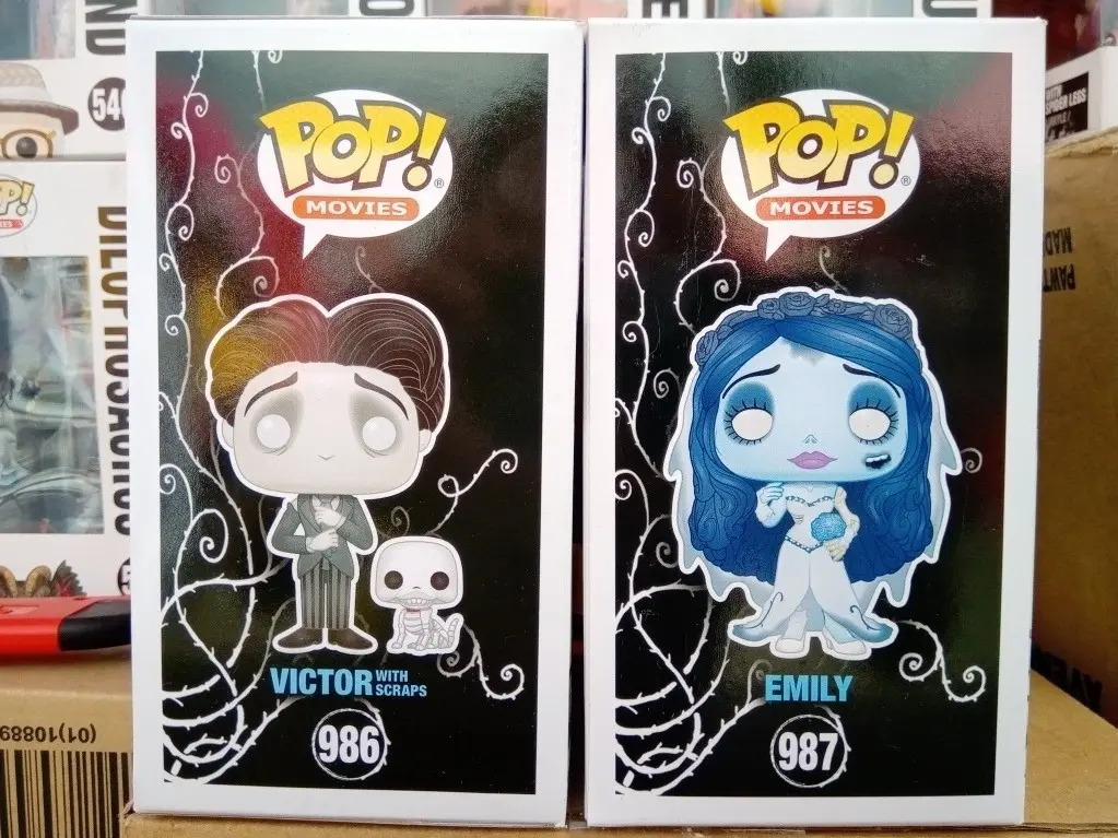 Funko Pop Set 2 Pzas. Emily Y Víctor El Cadáver De La