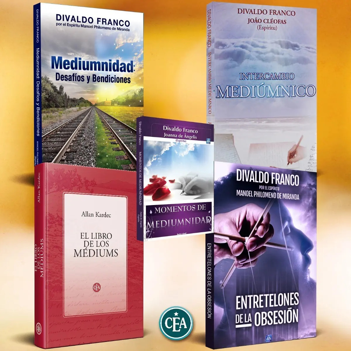 Combo Mediumnidad Libro De Los Mediums Y Otros Espiritismo Mercado Libre
