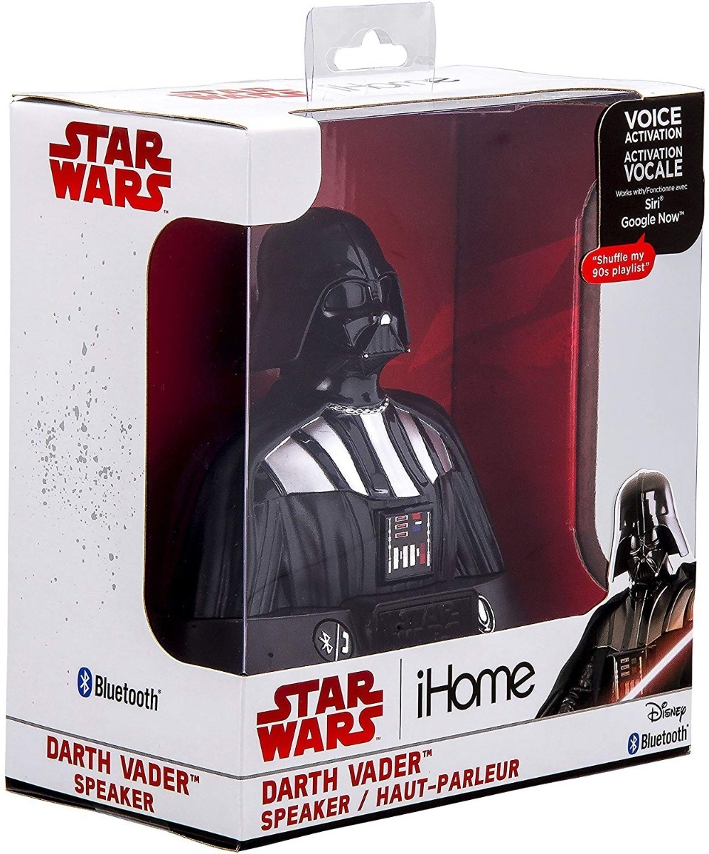 Star Wars Darth Vader Bocina Bluetooth Recargable Siri Googl Mercado