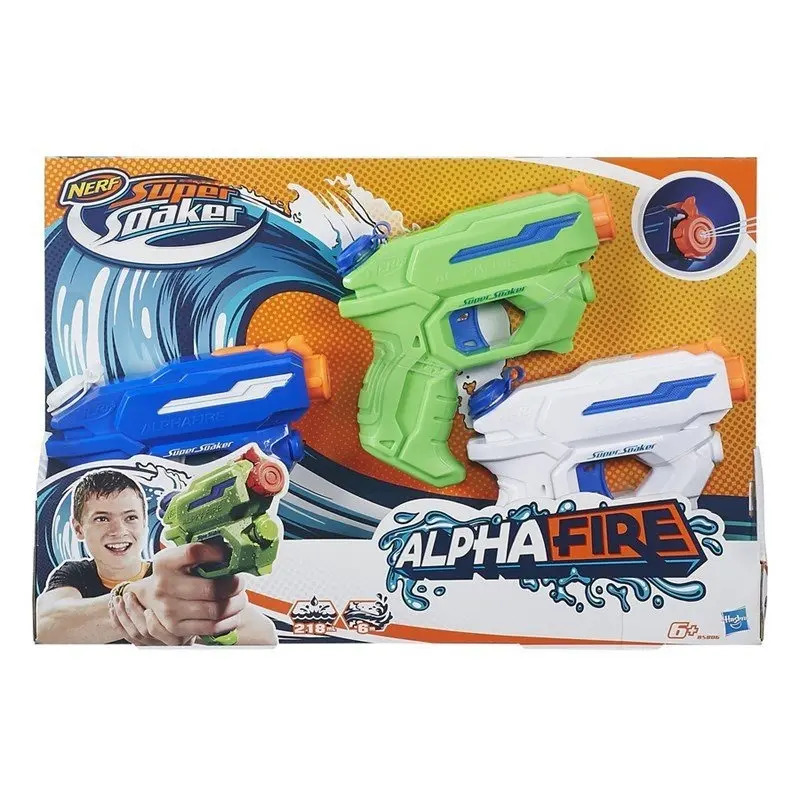 Nerf Ssoaker Alpfire Com 3 Mercado Livre